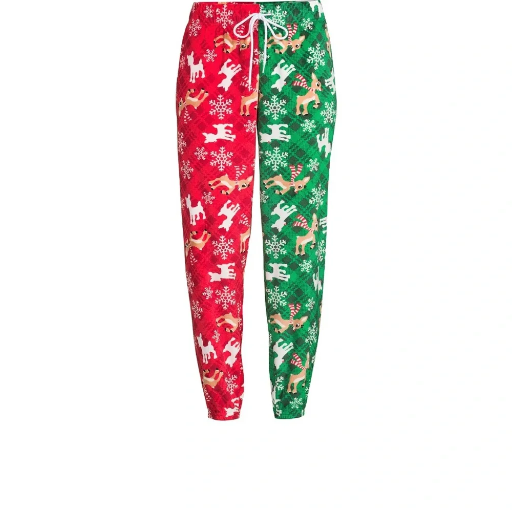 Rudolph women’s fleece joggers with pockets. New with tags. - Picture 2 of 5